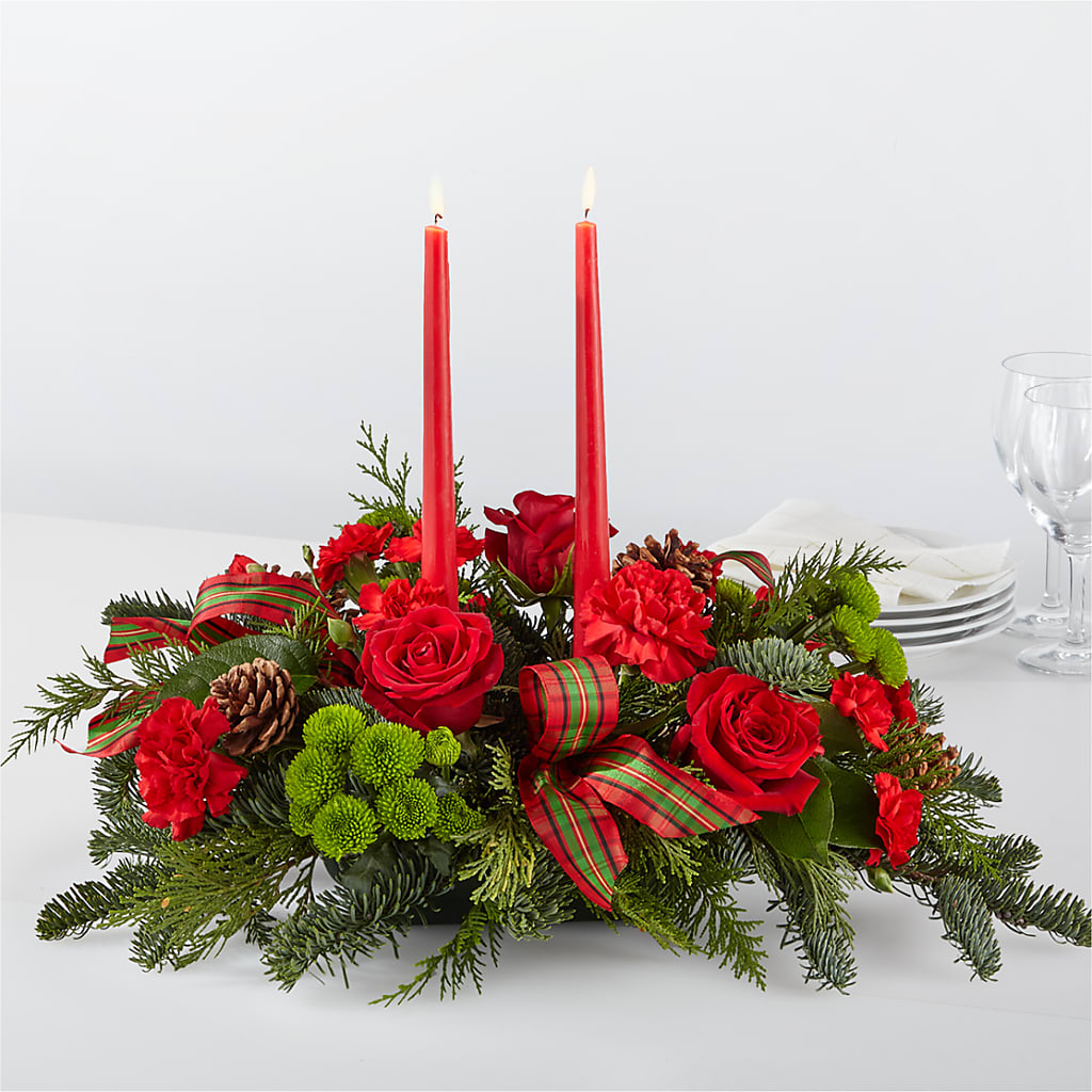 By the Candlelight Centerpiece – Longview Flower Shop, Longview TX