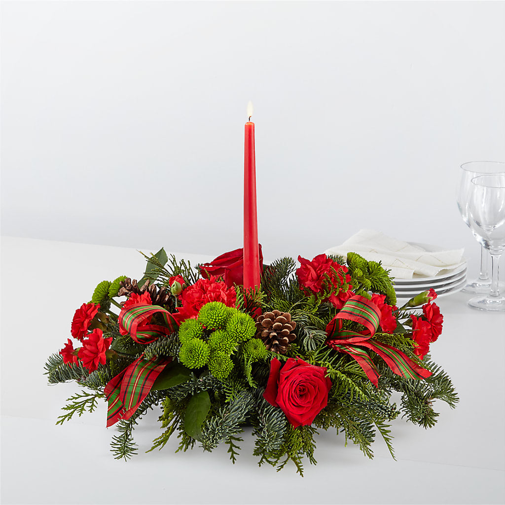 By the Candlelight Centerpiece – Longview Flower Shop, Longview TX