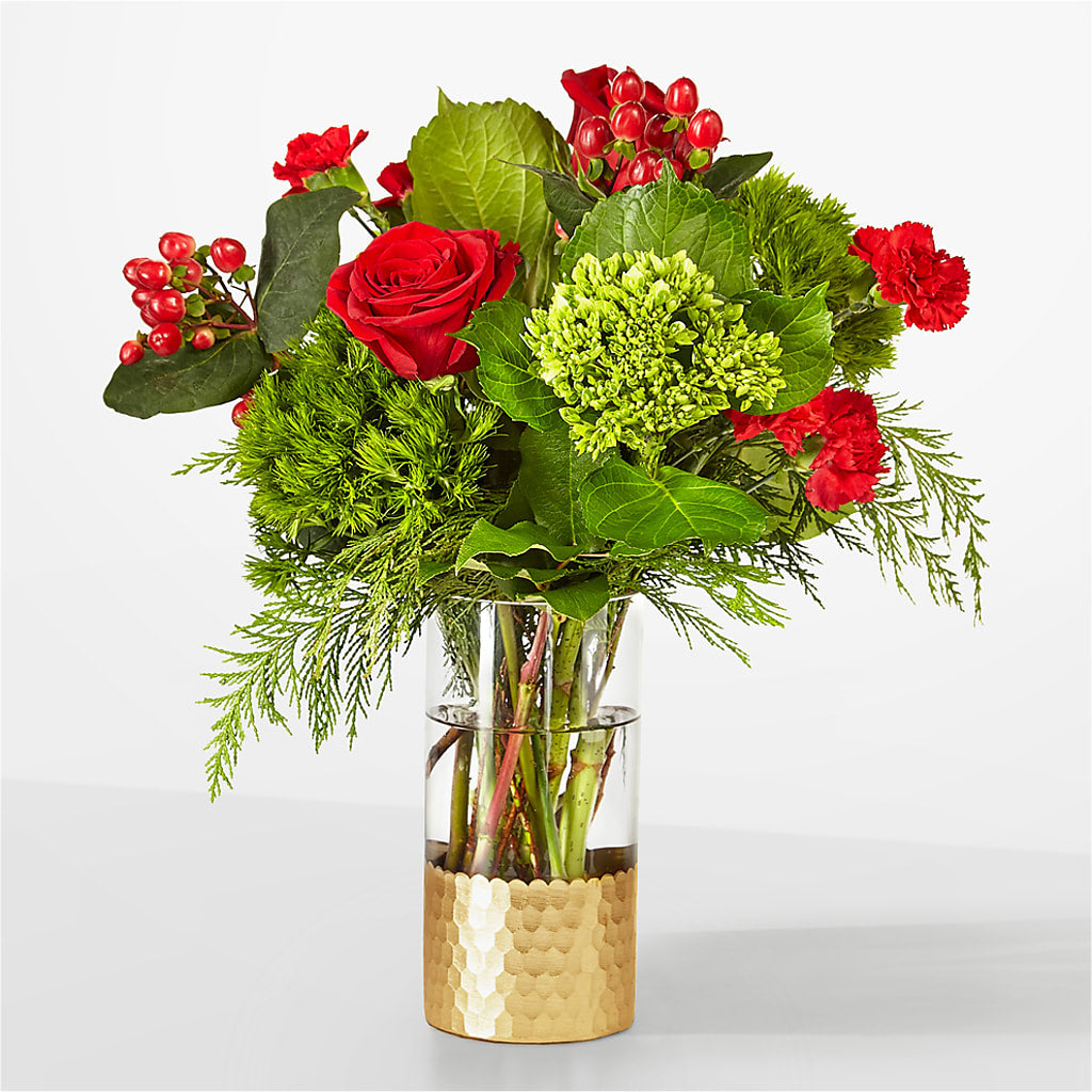 Plaid Throw Bouquet – Longview Flower Shop, Longview TX