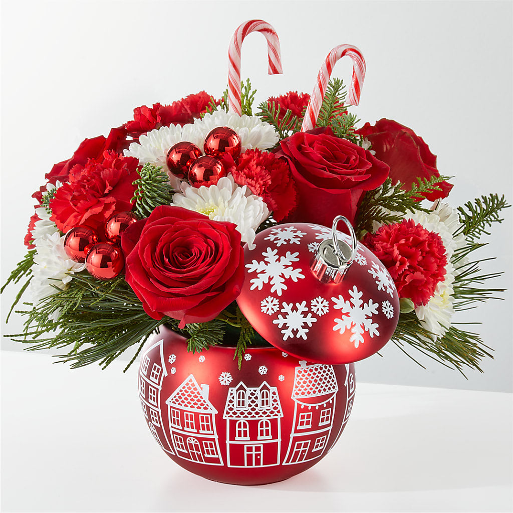 Cheer in the Air Ornament – Longview Flower Shop, Longview TX
