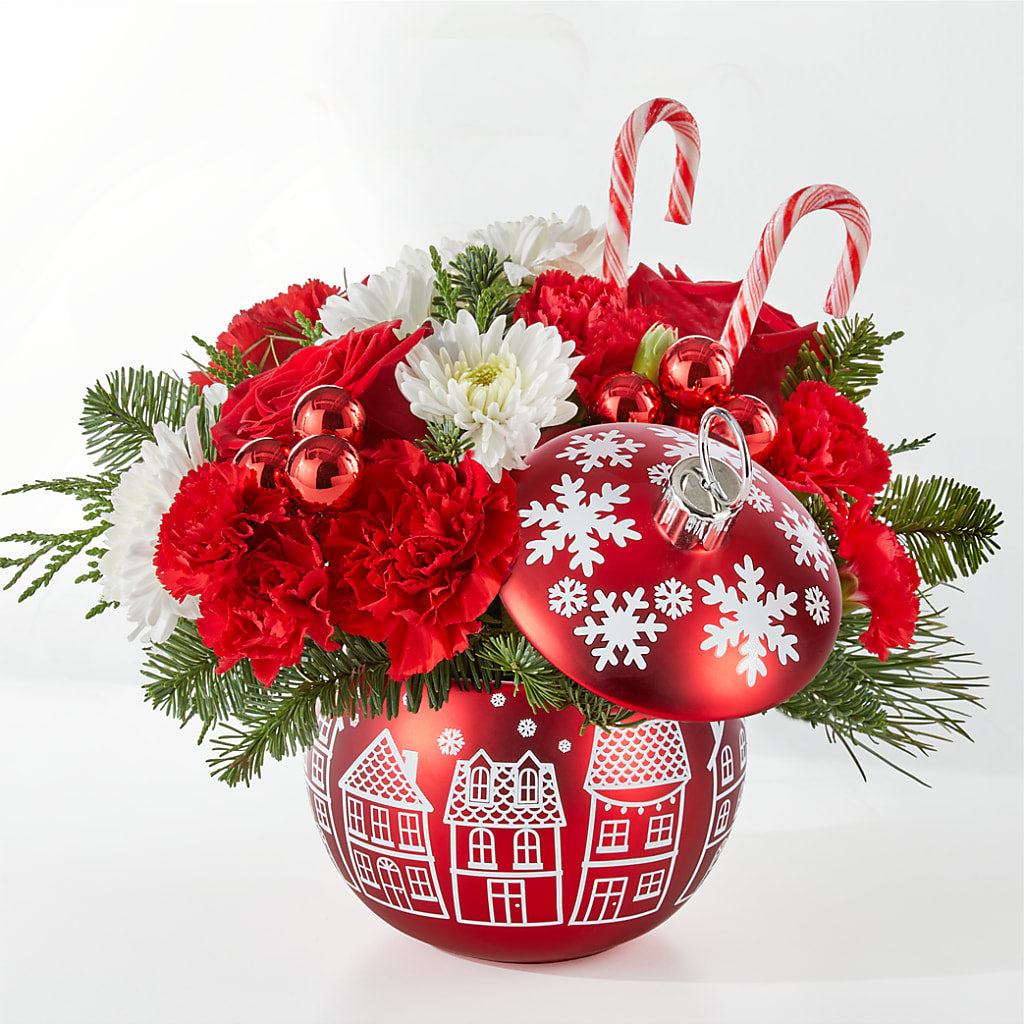 Cheer in the Air Ornament – Longview Flower Shop, Longview TX