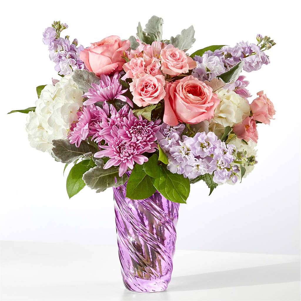 Silver Lining Bouquet – Longview Flower Shop, Longview TX