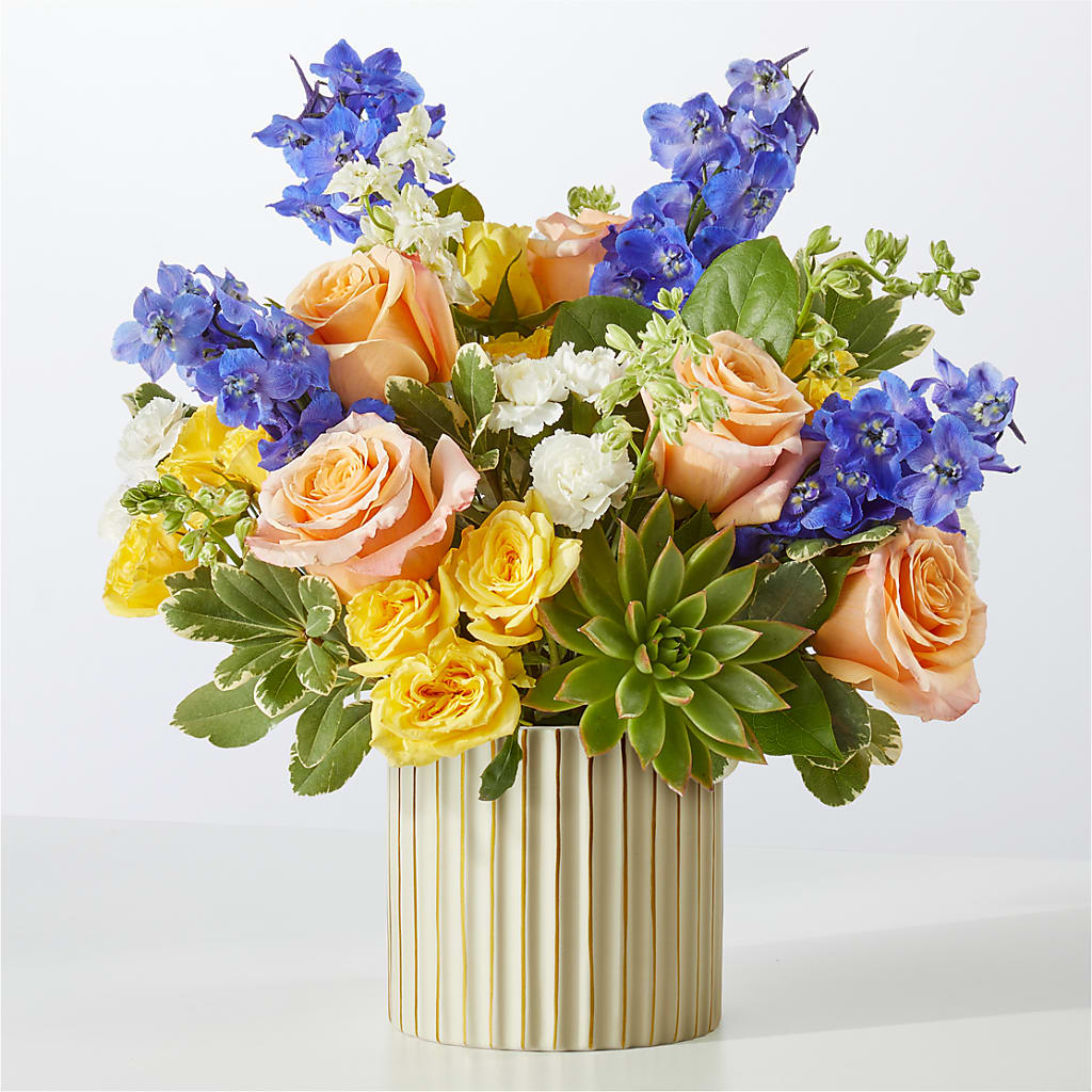 Cobalt Reverie Bouquet – Longview Flower Shop, Longview TX