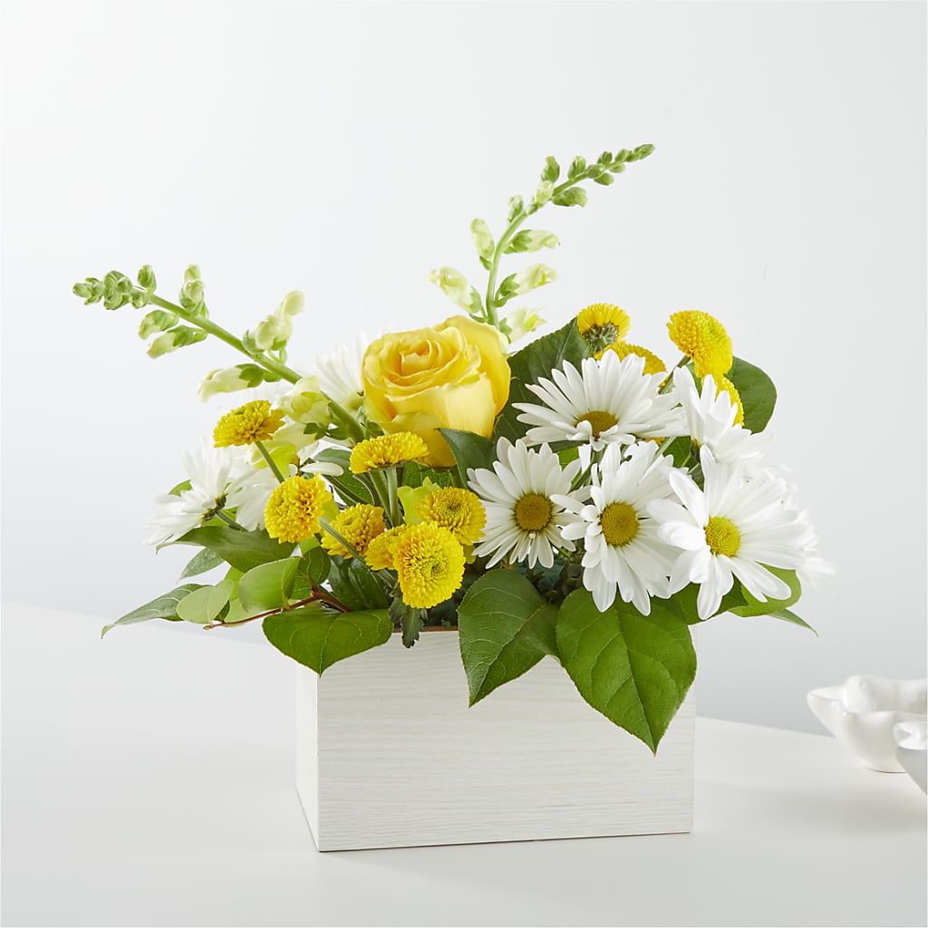 Sun Salutation Box Bouquet – Longview Flower Shop, Longview TX