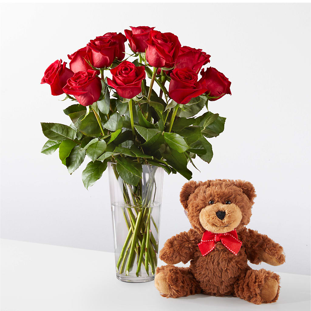 Romantic Long Stem Red Rose Bouquet Bundles – Longview Flower Shop, Longview TX