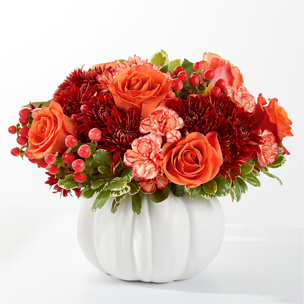 Autumn Air Pumpkin Bouquet – Longview Flower Shop, Longview TX