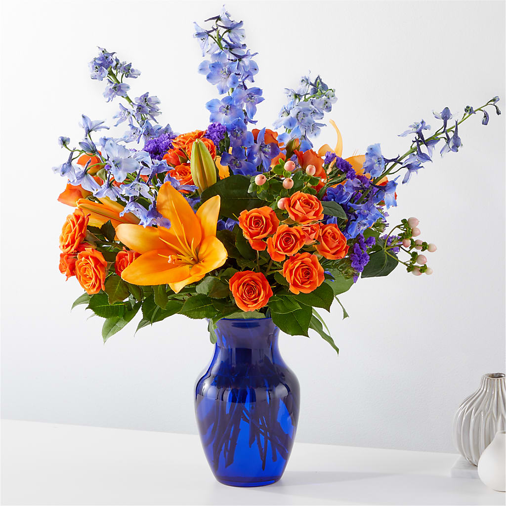 Radiant Citrus Bouquet – Longview Flower Shop, Longview TX
