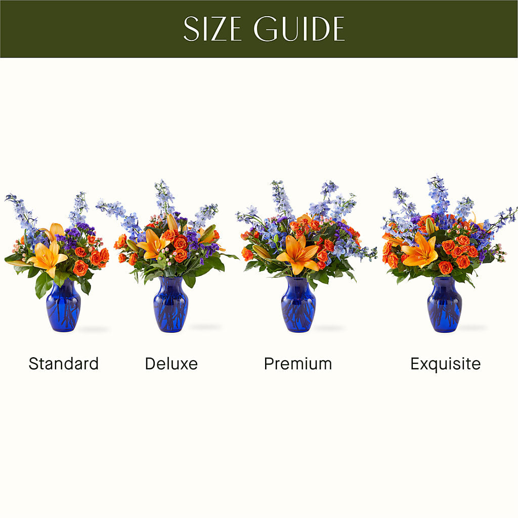 Radiant Citrus Bouquet – Longview Flower Shop, Longview TX