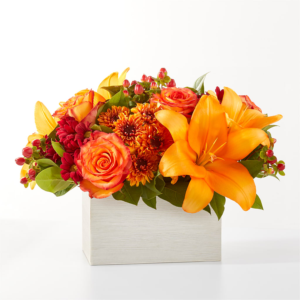 Backyard Bonfire Bouquet – Longview Flower Shop, Longview TX
