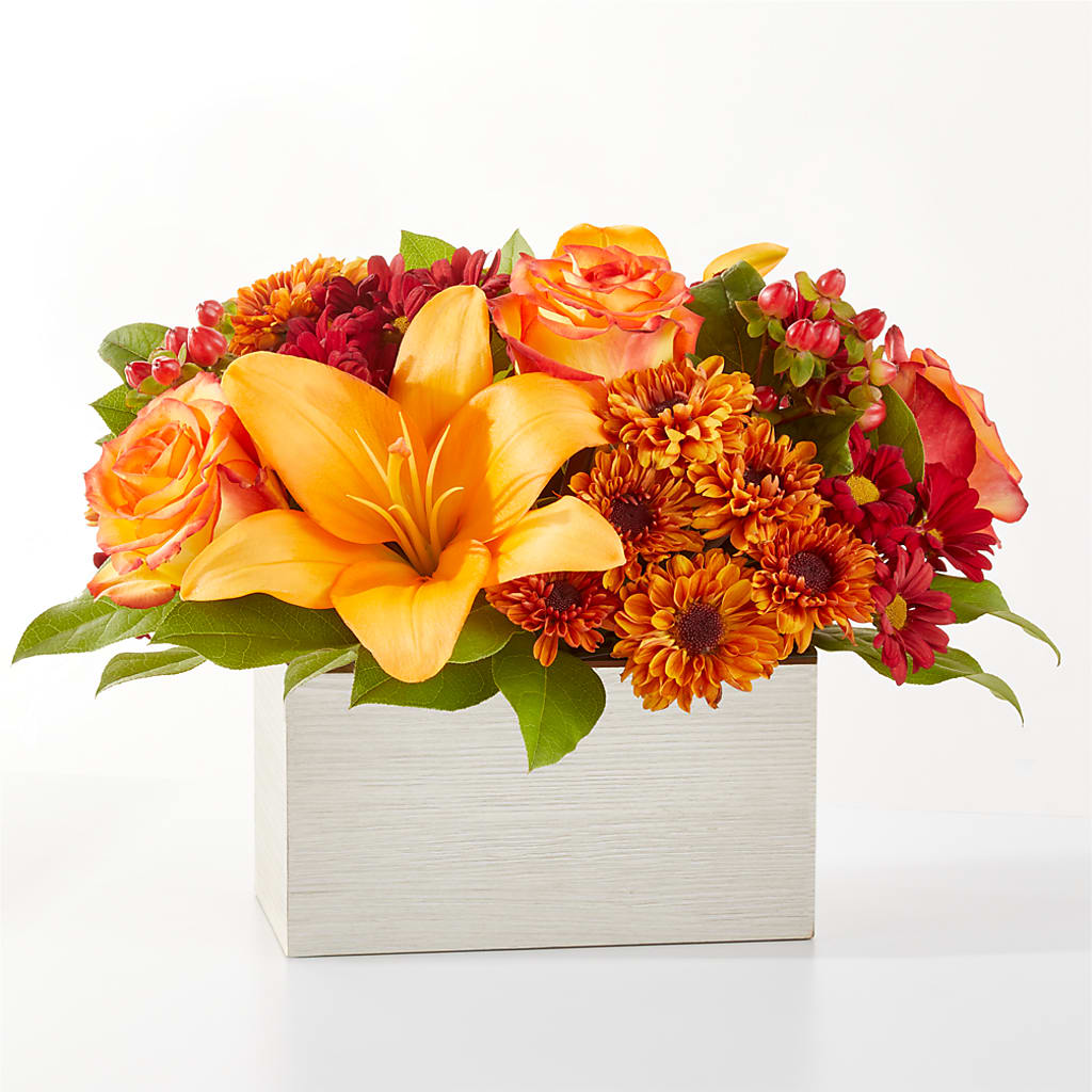 Backyard Bonfire Bouquet – Longview Flower Shop, Longview TX