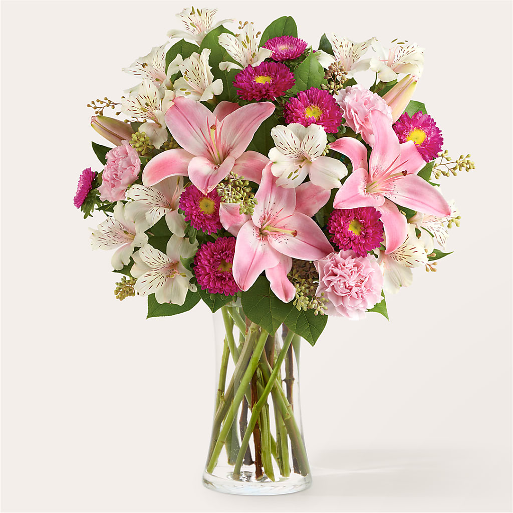 Feeling Fuchsia Bouquet – Longview Flower Shop, Longview TX
