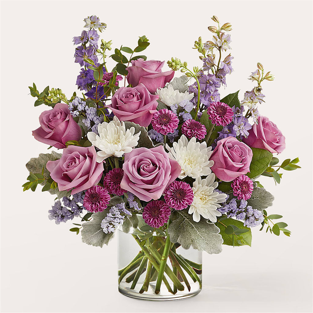 Violet Frost Bouquet – Longview Flower Shop, Longview TX