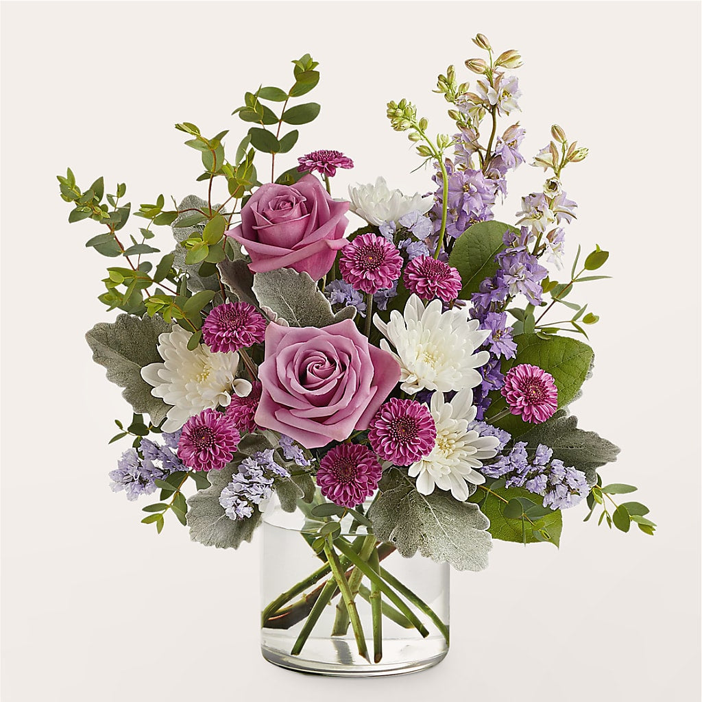 Violet Frost Bouquet – Longview Flower Shop, Longview TX