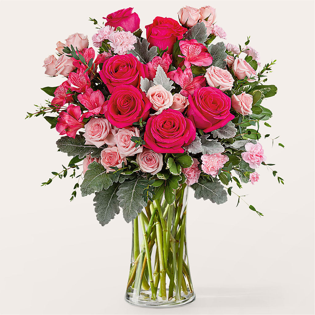 Tickled Pink Bouquet – Longview Flower Shop, Longview TX