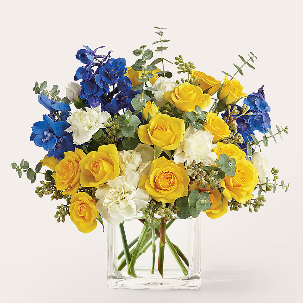 Sparkling Citrine Bouquet – Longview Flower Shop, Longview TX