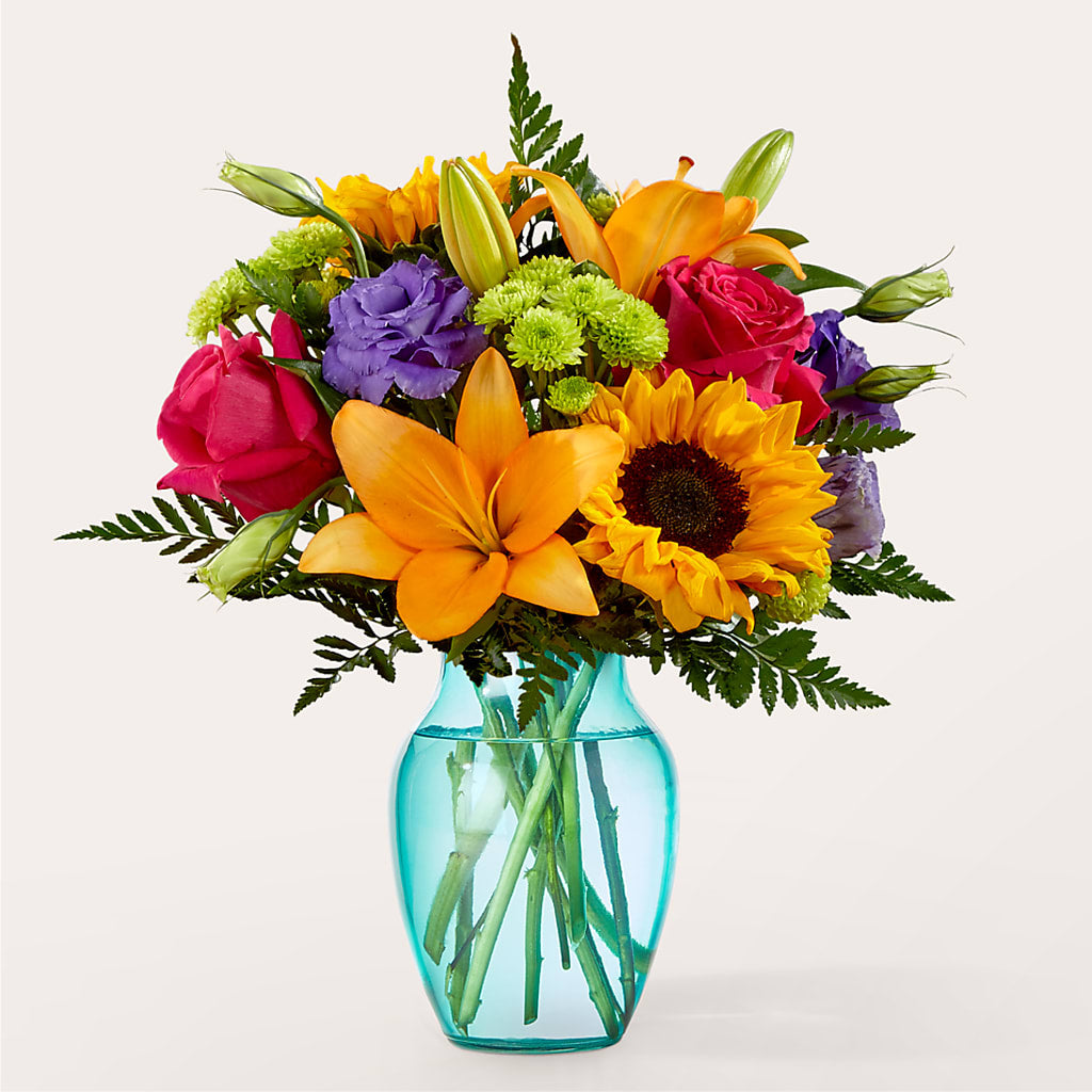 Double Rainbow Bouquet – Longview Flower Shop, Longview TX