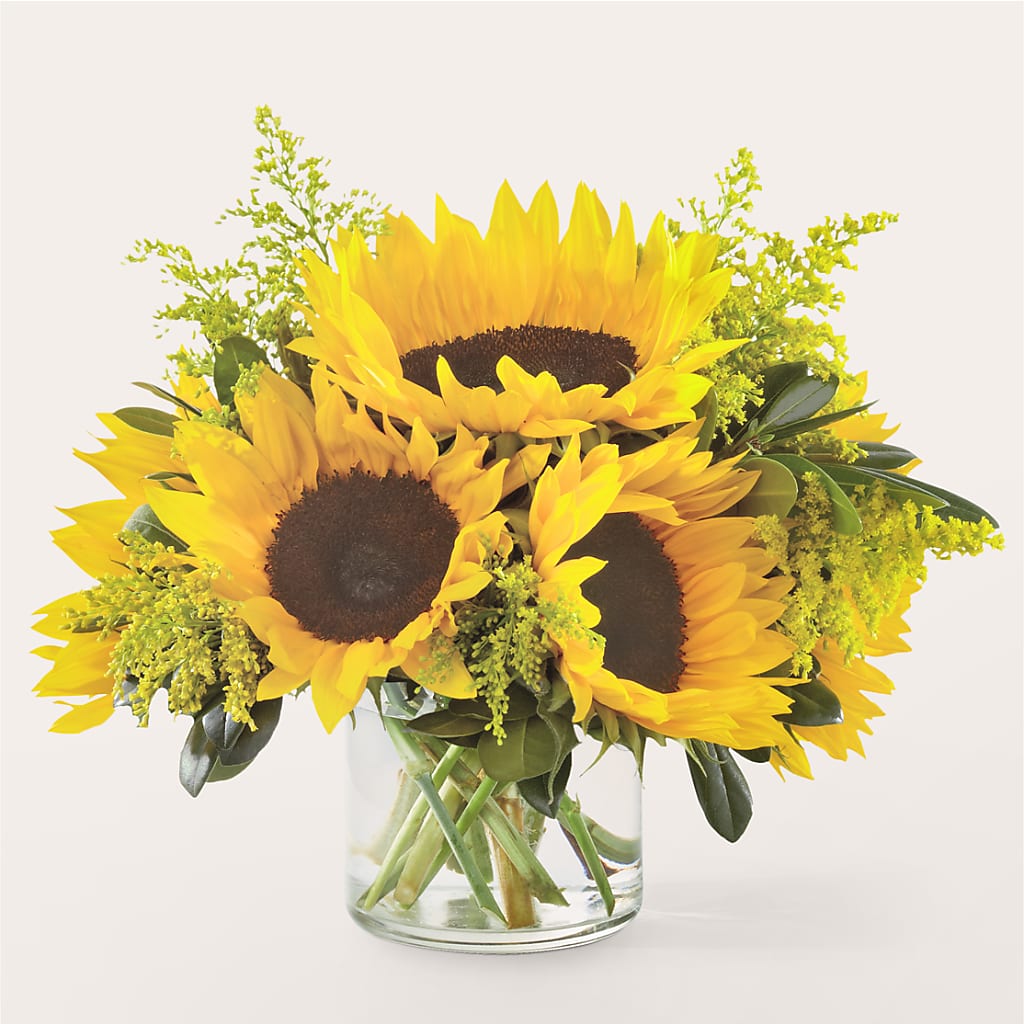 Beaming Sunflower Bouquet – Longview Flower Shop, Longview TX