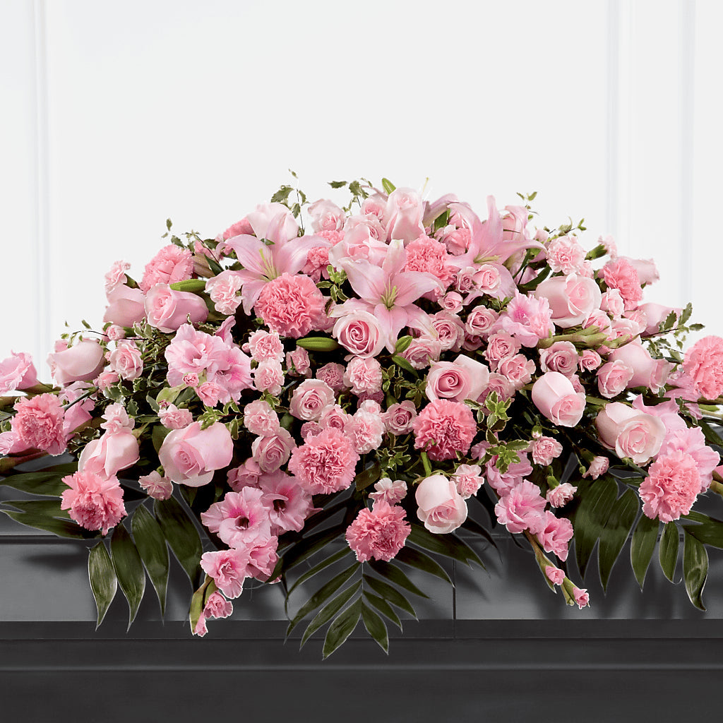 Garden of Comfort Casket Spray (Standard) – Longview Flower Shop, Longview TX