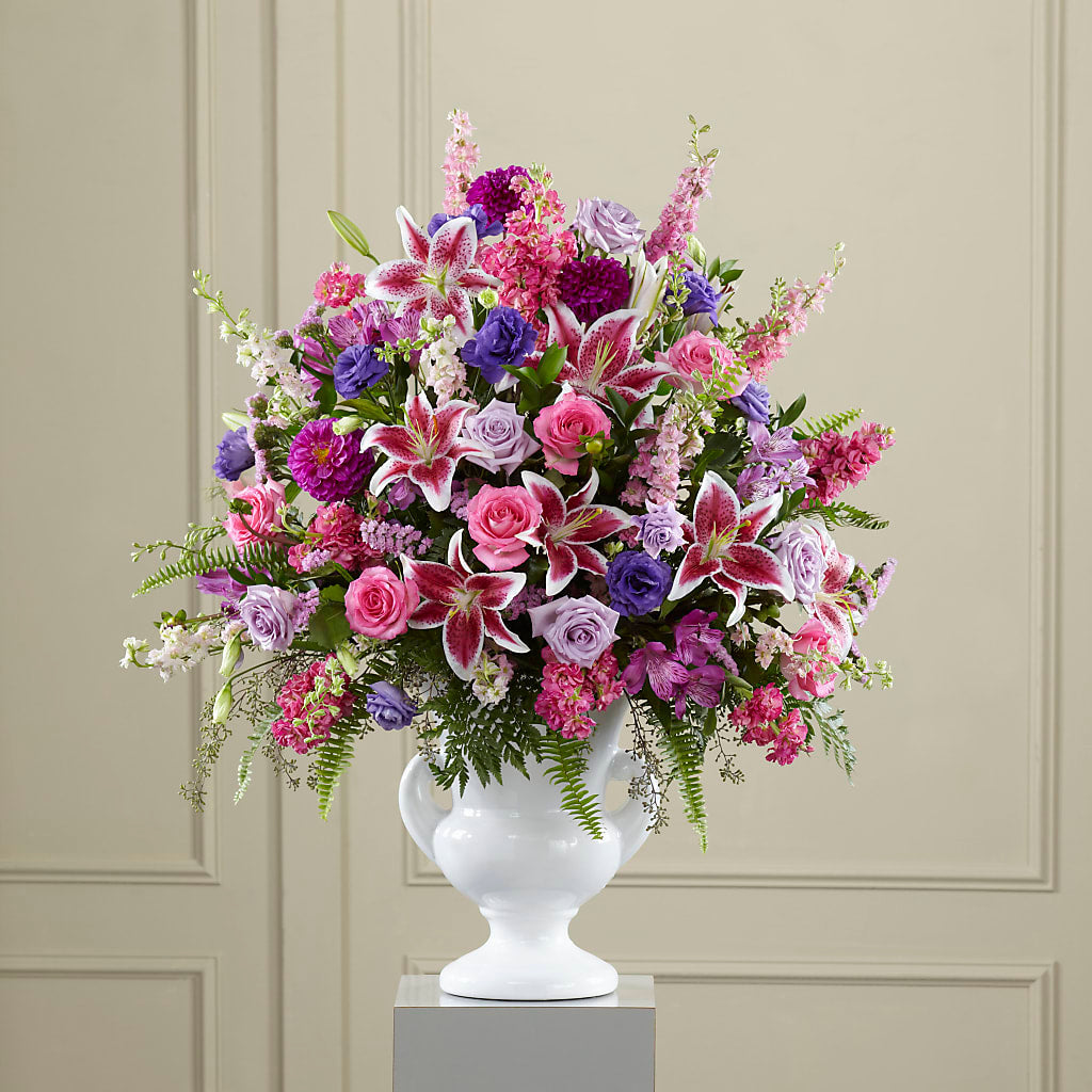 Peaceful Tribute Arrangement – Longview Flower Shop, Longview TX