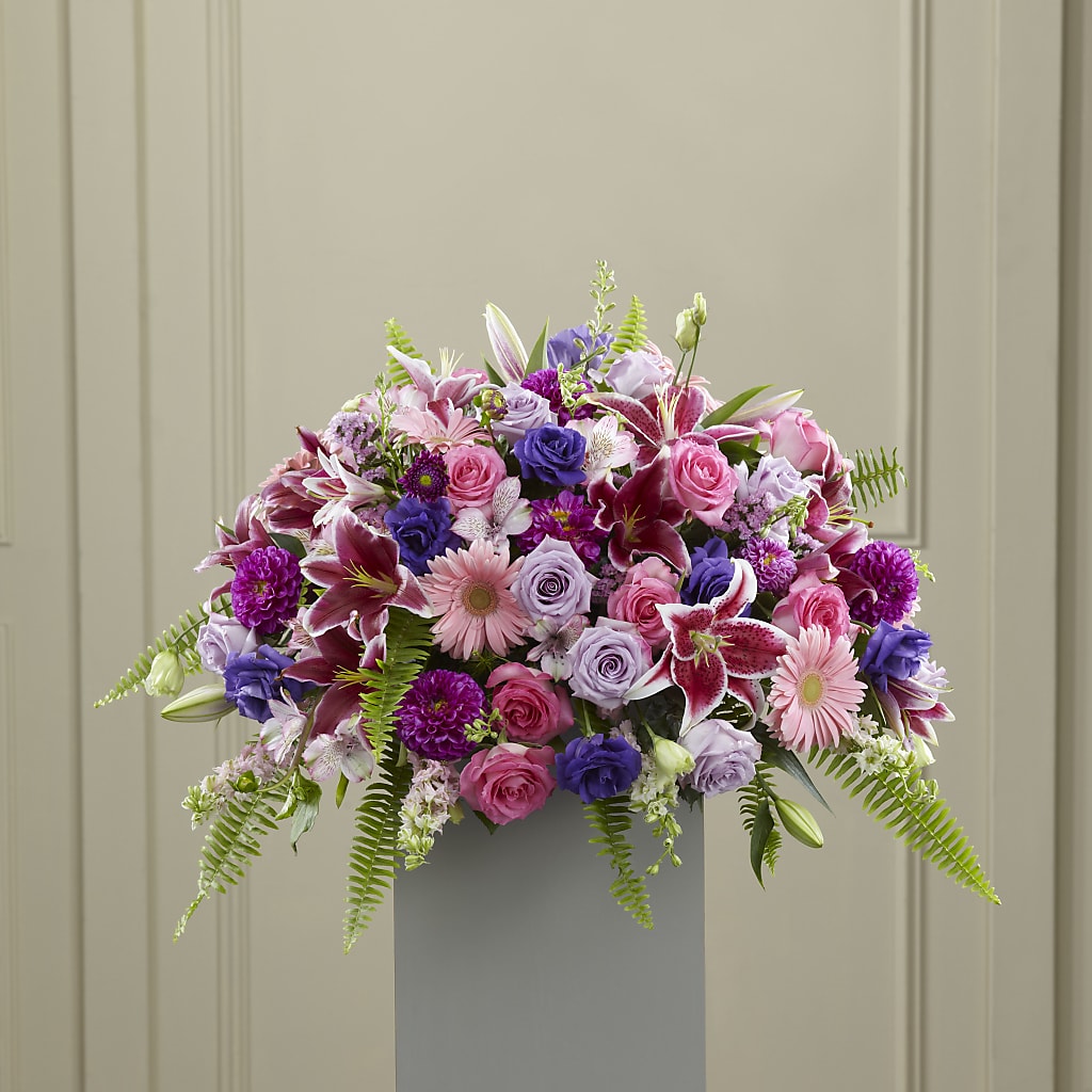 Fare Thee Well Pedestal – Longview Flower Shop, Longview TX