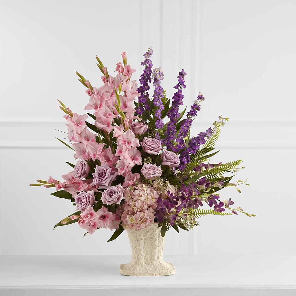 Flowing Garden Arrangement – Longview Flower Shop, Longview TX