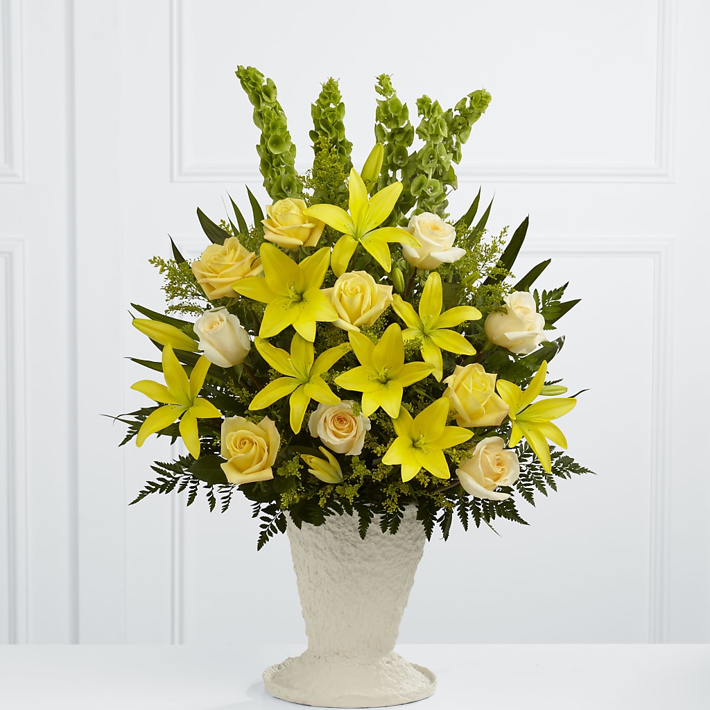 Golden Memories Arrangement – Longview Flower Shop, Longview TX