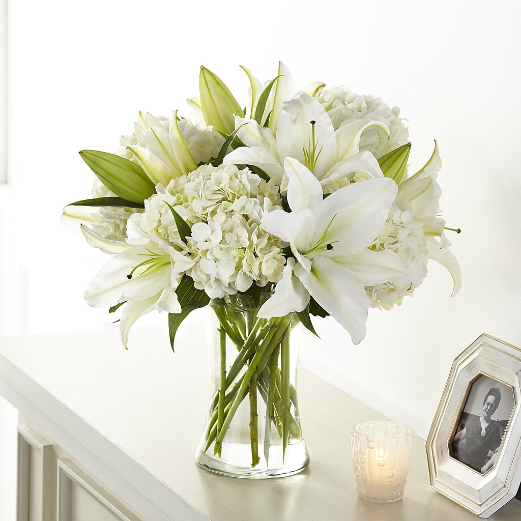 Compassionate Lily Bouquet – Longview Flower Shop, Longview TX