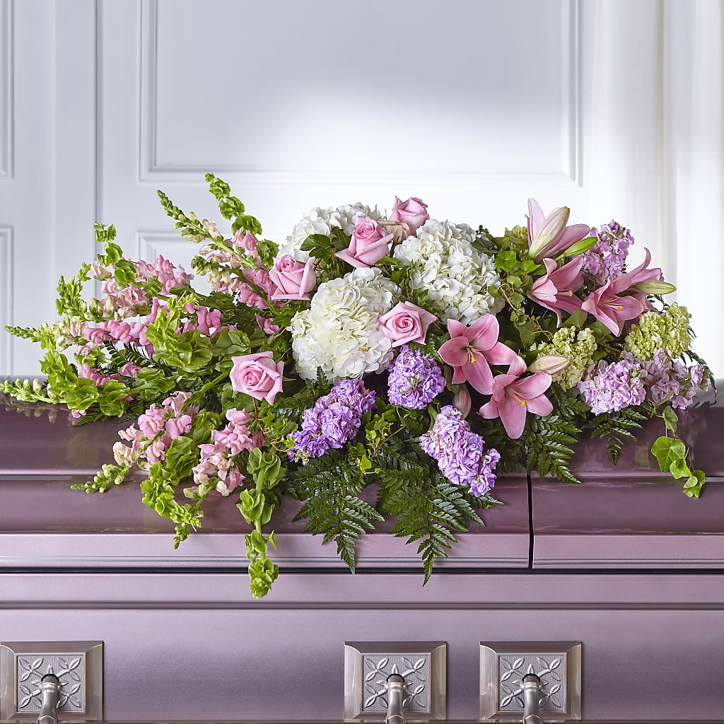 Life's Gratitude Casket Spray – Longview Flower Shop, Longview TX