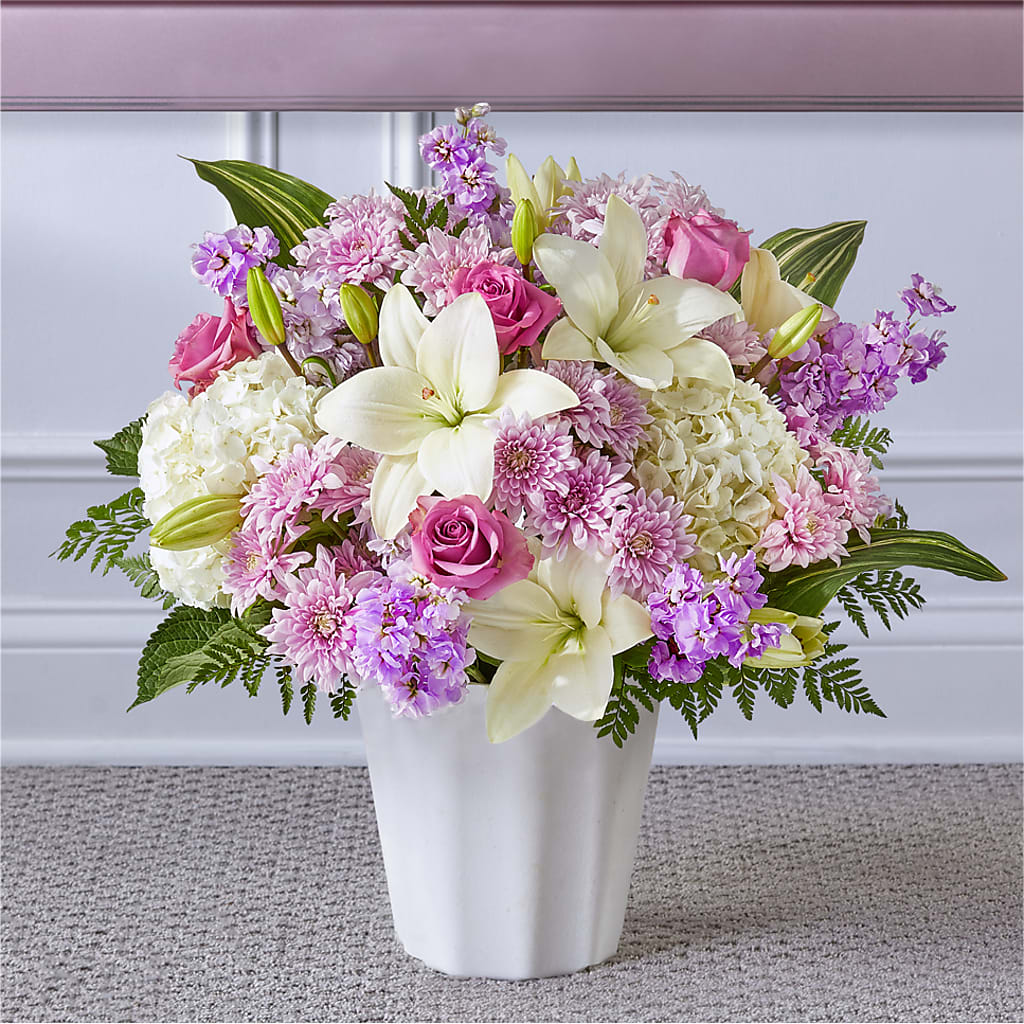 Heaven Sent Floor Basket – Longview Flower Shop, Longview TX