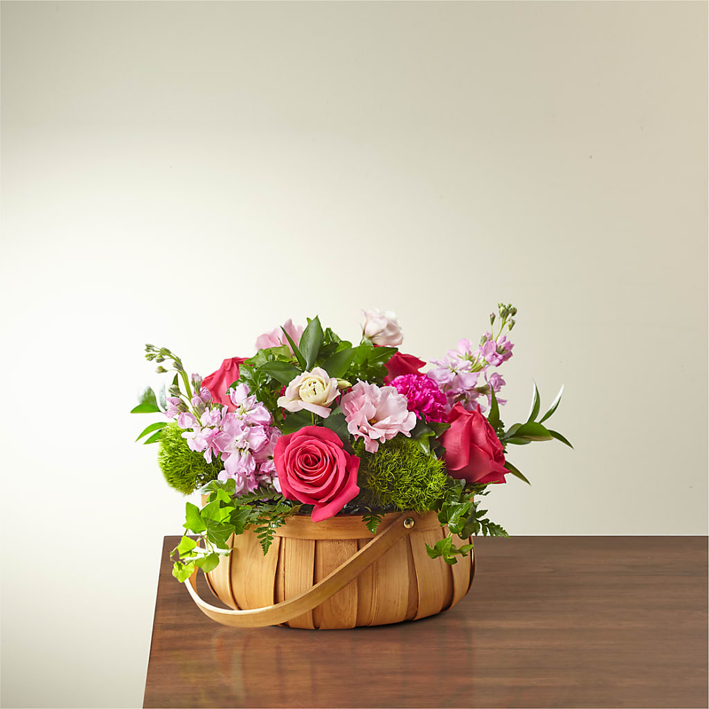 Radiance in Bloom Basket – Longview Flower Shop, Longview TX