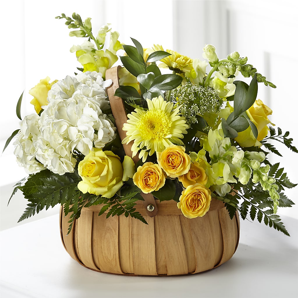 Rustic Remembrance Basket – Longview Flower Shop, Longview TX
