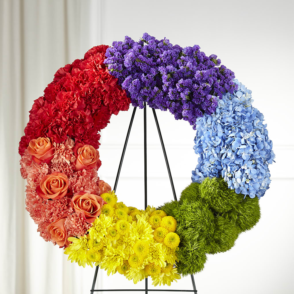 Circle of Love Wreath – Longview Flower Shop, Longview TX