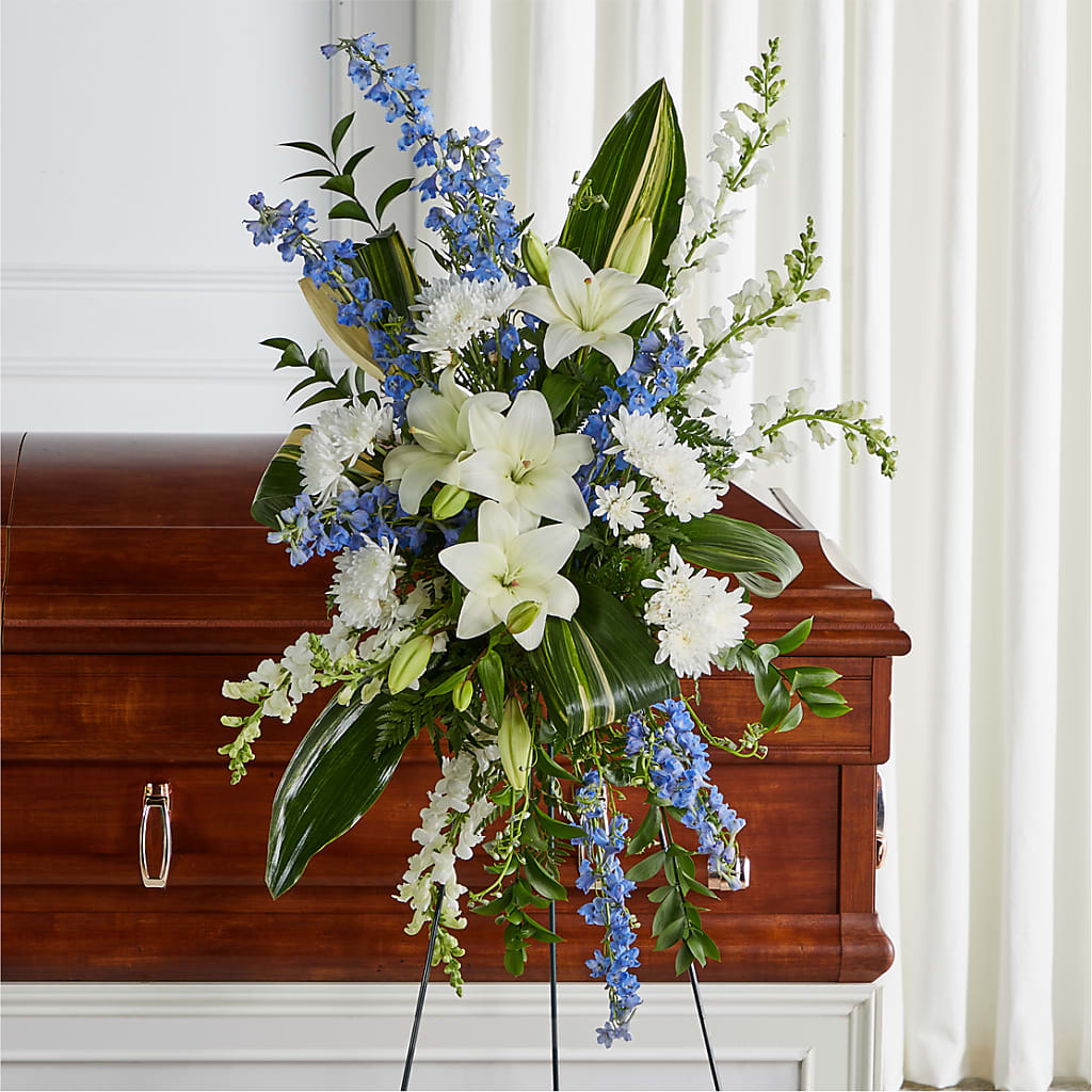 Eternal Impressions Standing Spray – Longview Flower Shop, Longview TX