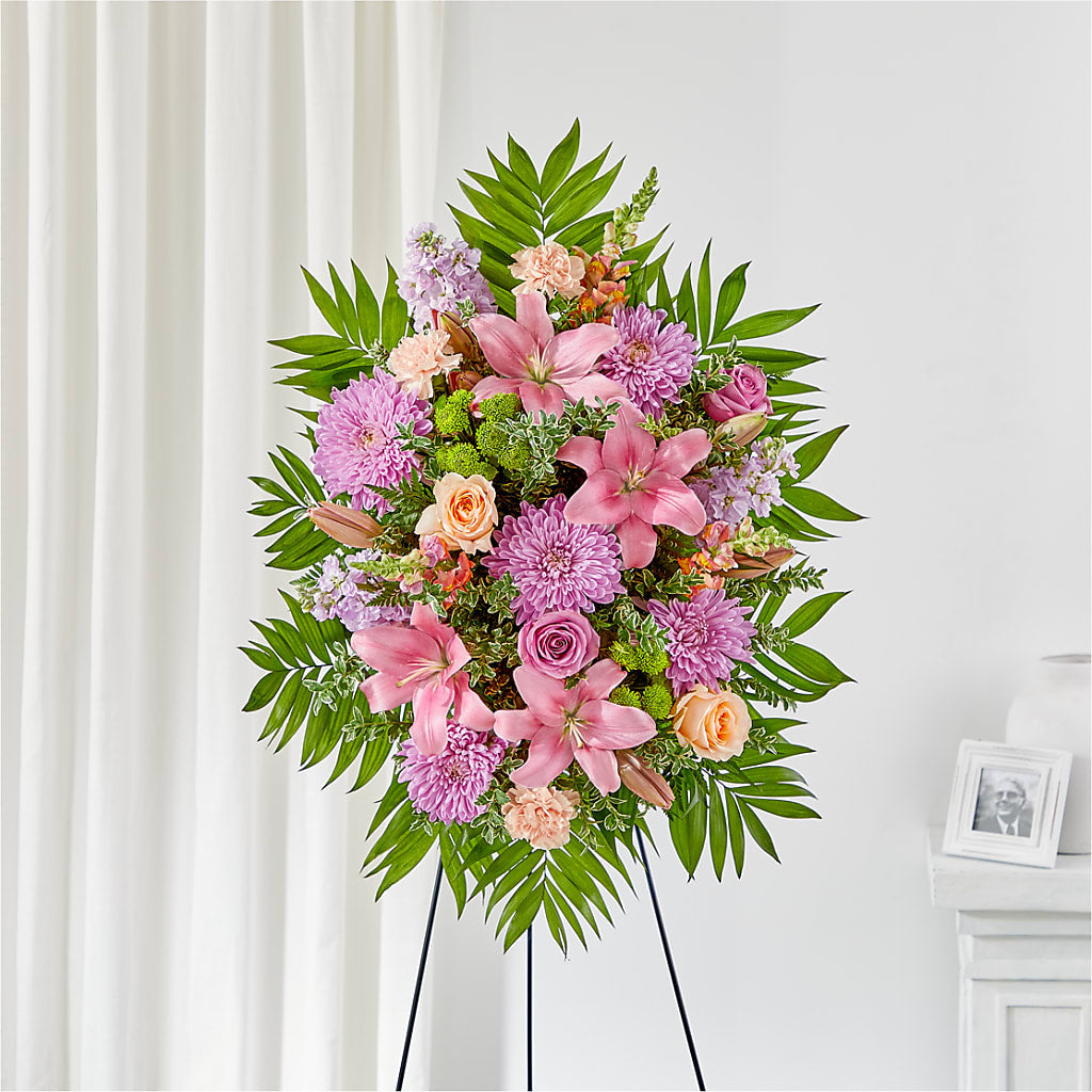 Love & Light Standing Spray – Longview Flower Shop, Longview TX