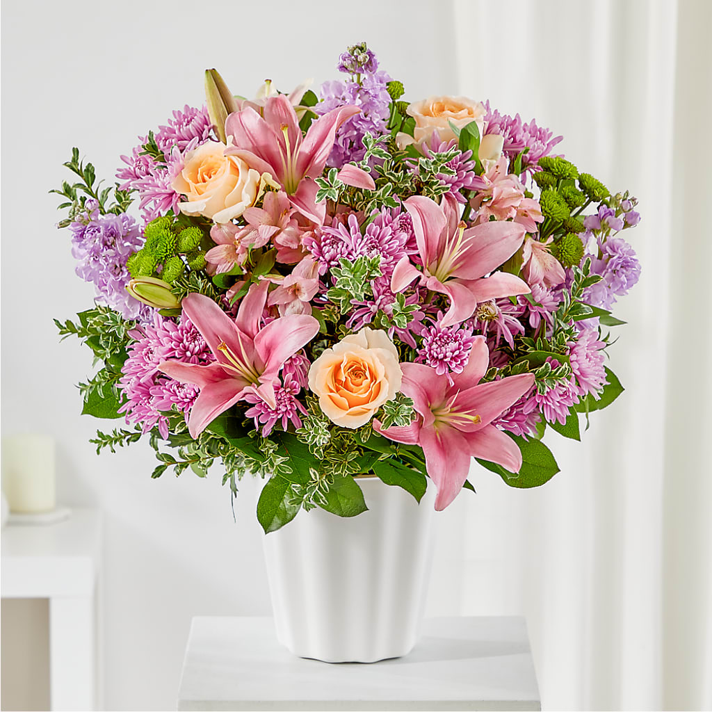Supportive Embrace Tabletop Basket – Longview Flower Shop, Longview TX