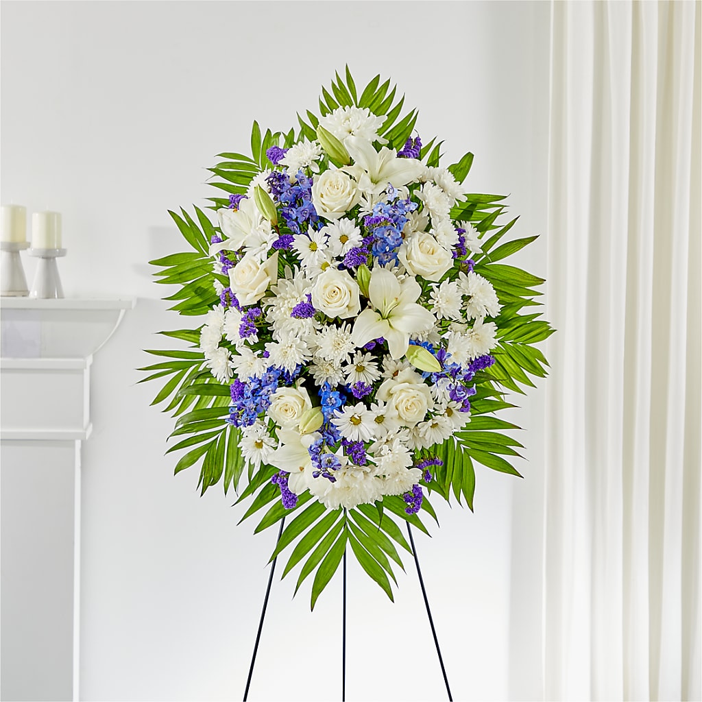 At Rest Standing Spray – Longview Flower Shop, Longview TX