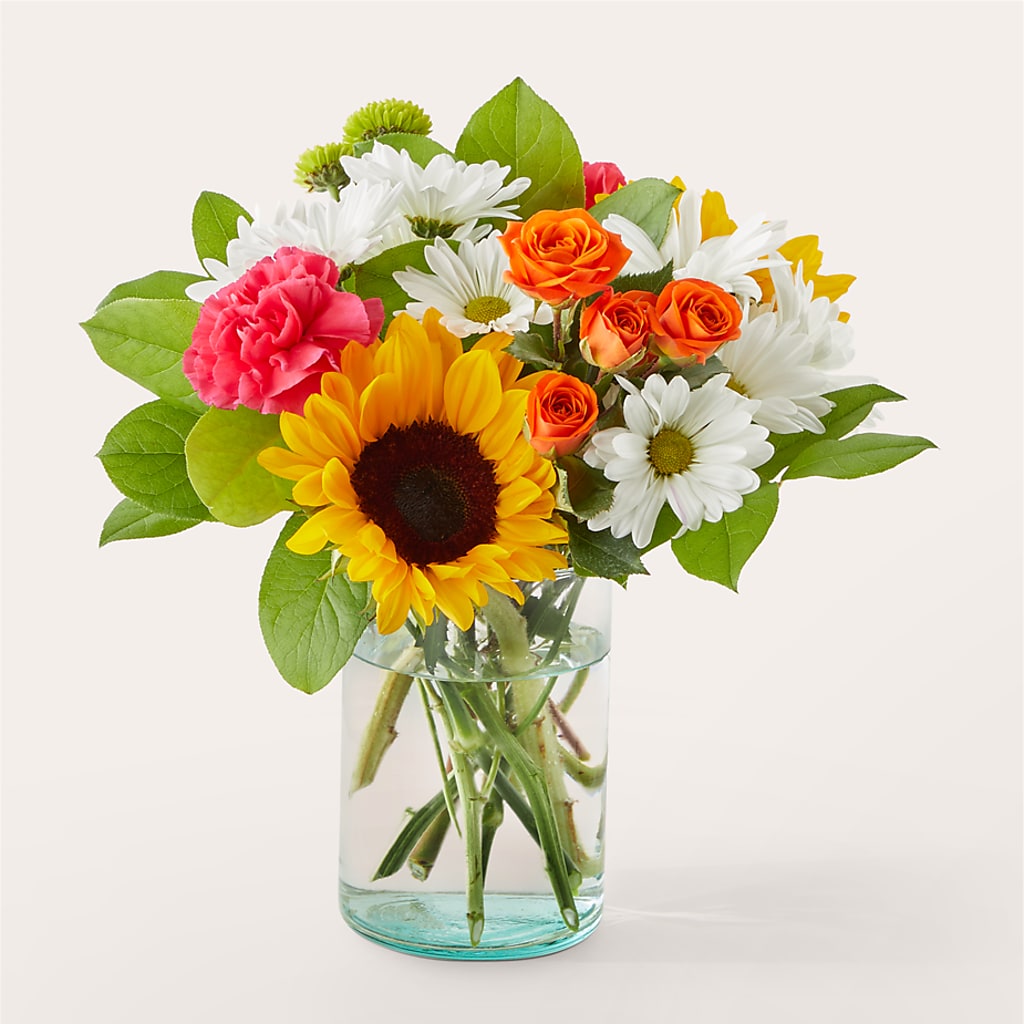 Sun-drenched Blooms Bouquet – Longview Flower Shop, Longview TX