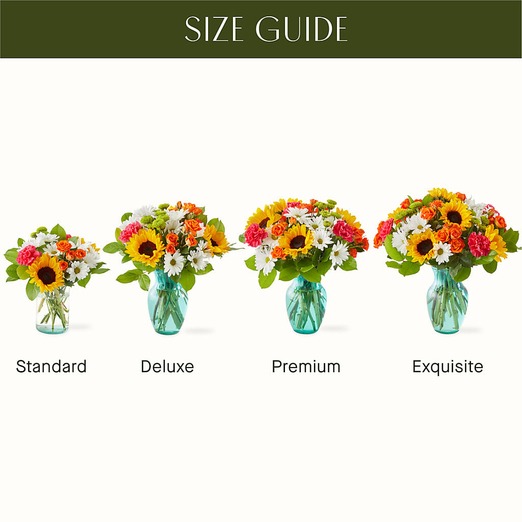 Sun-drenched Blooms Bouquet – Longview Flower Shop, Longview TX