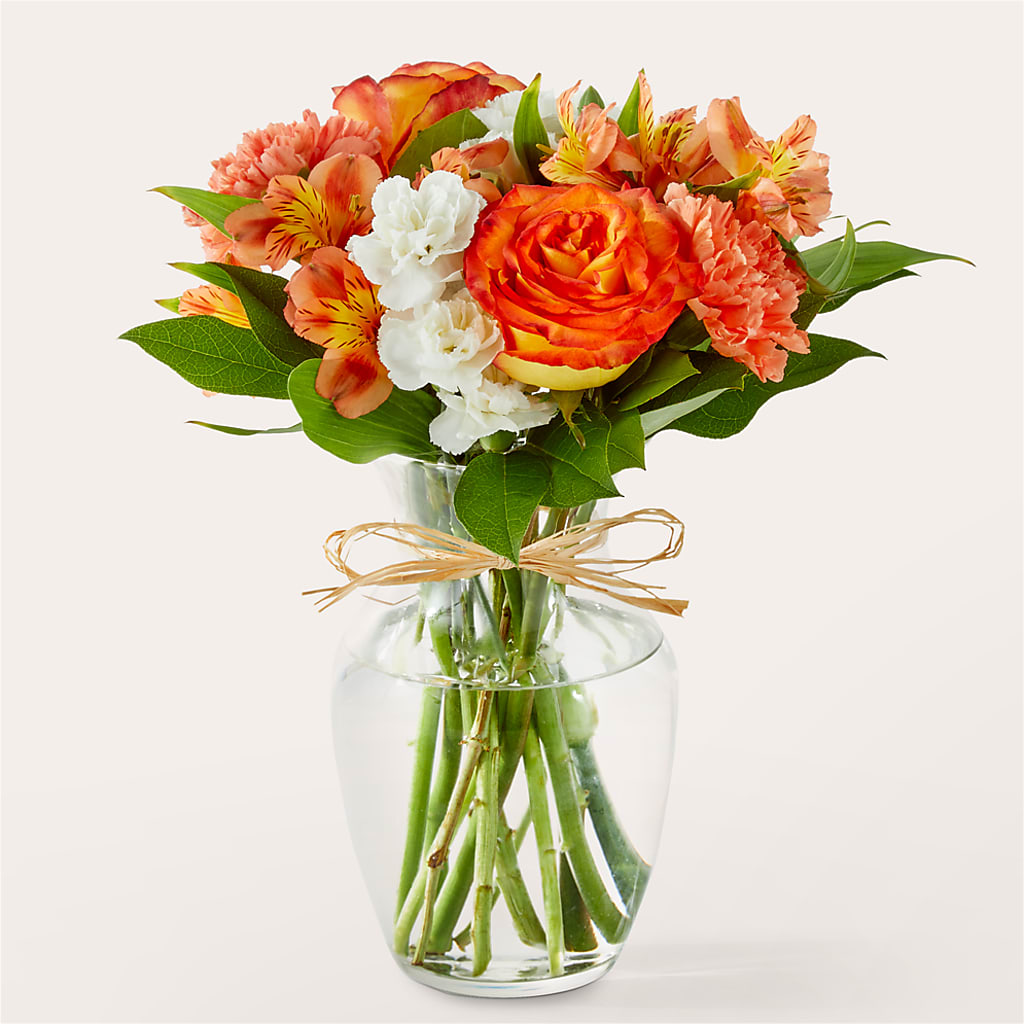 Apricot Glow Bouquet – Longview Flower Shop, Longview TX