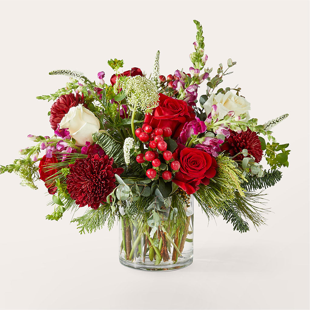 Cranberry Fizz Bouquet – Longview Flower Shop, Longview TX