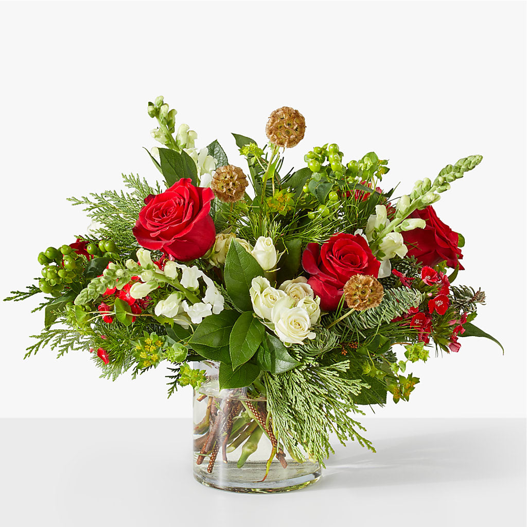 Deck the Halls Bouquet – Longview Flower Shop, Longview TX