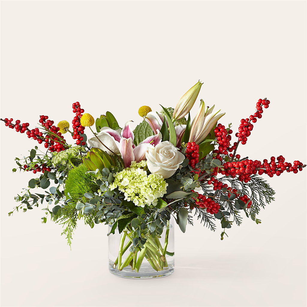 Berry & Bright Bouquet – Longview Flower Shop, Longview TX