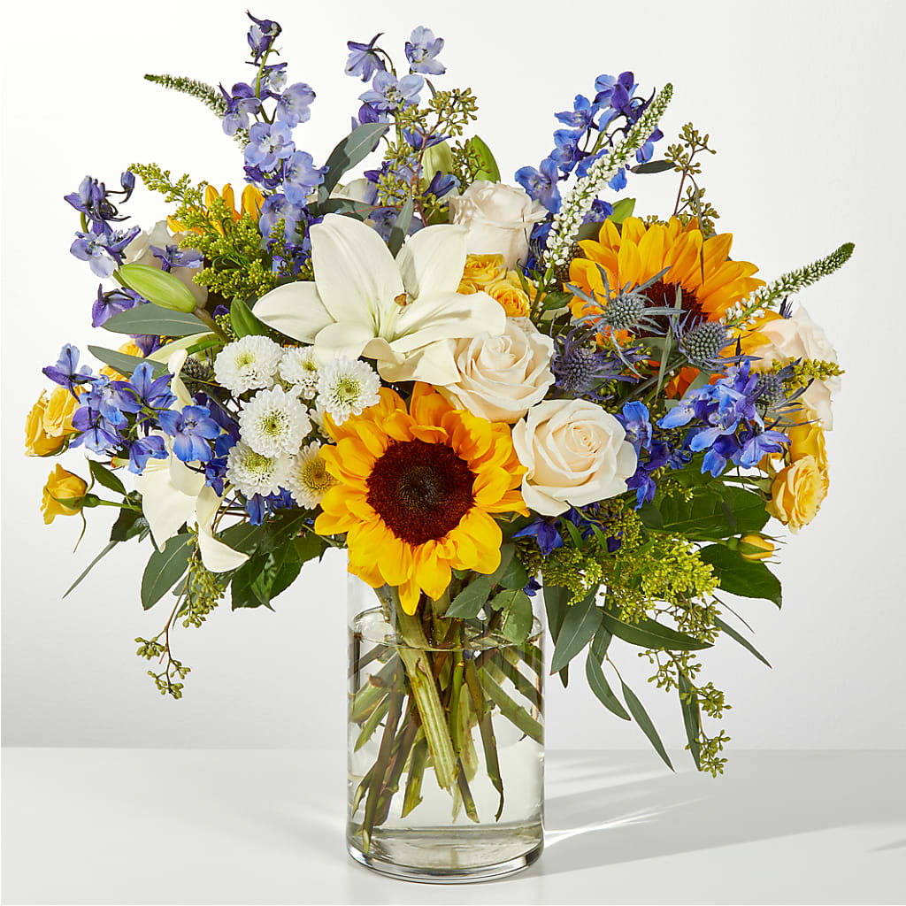 Wonderfully Sunny Bouquet – Longview Flower Shop, Longview TX