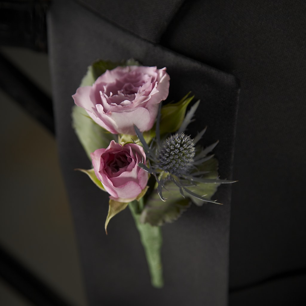 Veronica Boutonniere – Longview Flower Shop, Longview TX