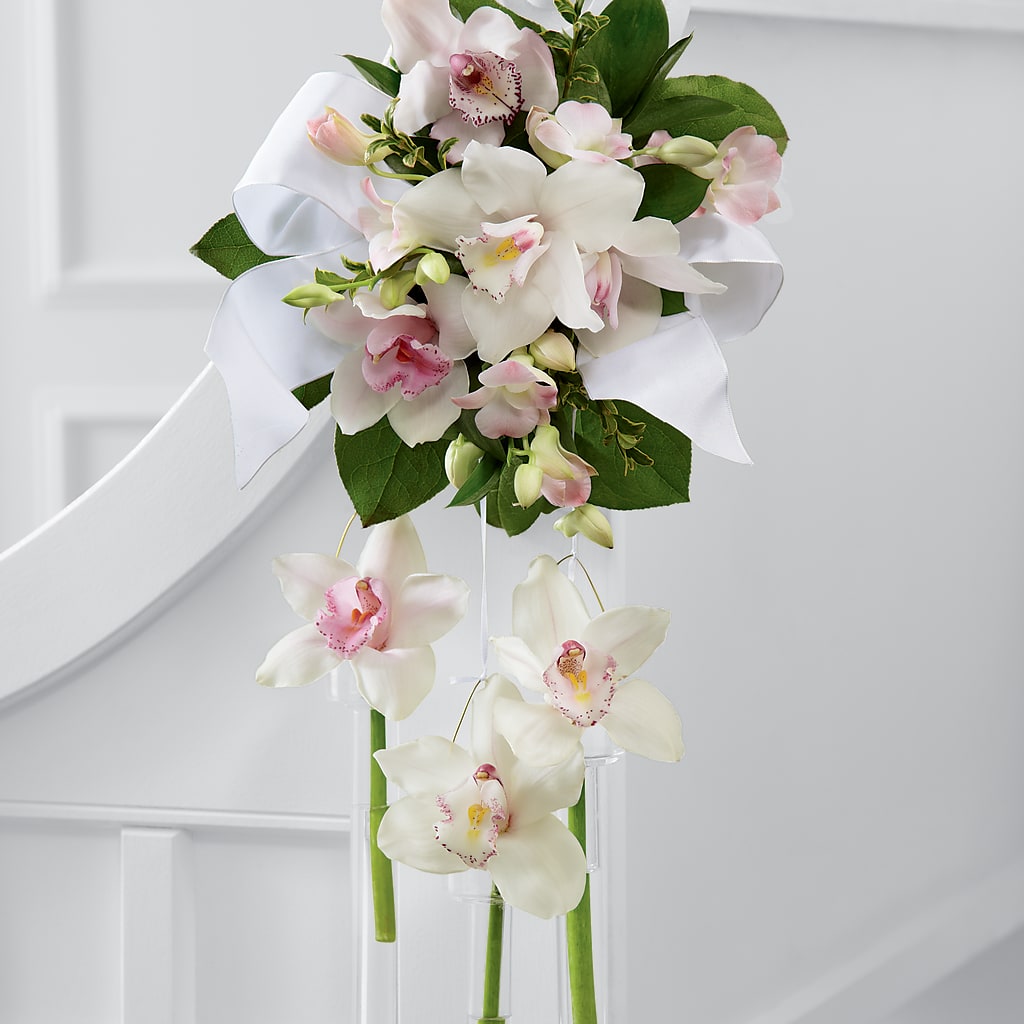 Perfect Entrance Pew Arrangement – Longview Flower Shop, Longview TX
