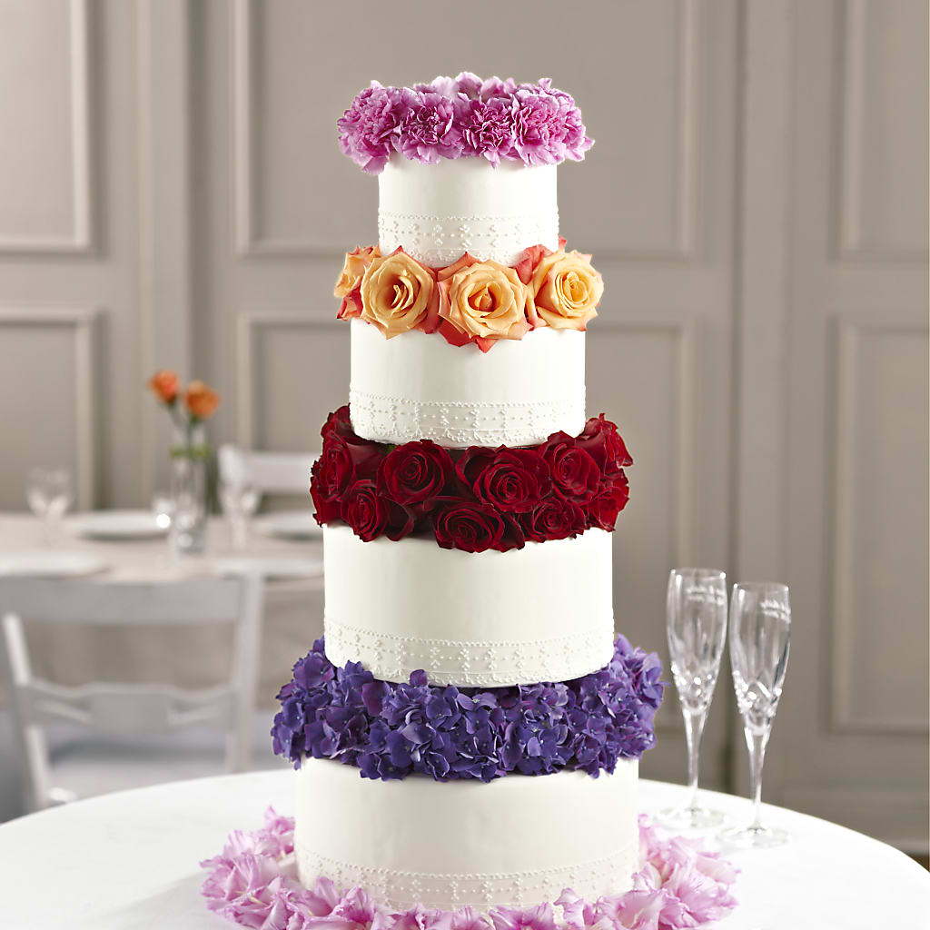 Infinite Love Cake Décor – Longview Flower Shop, Longview TX