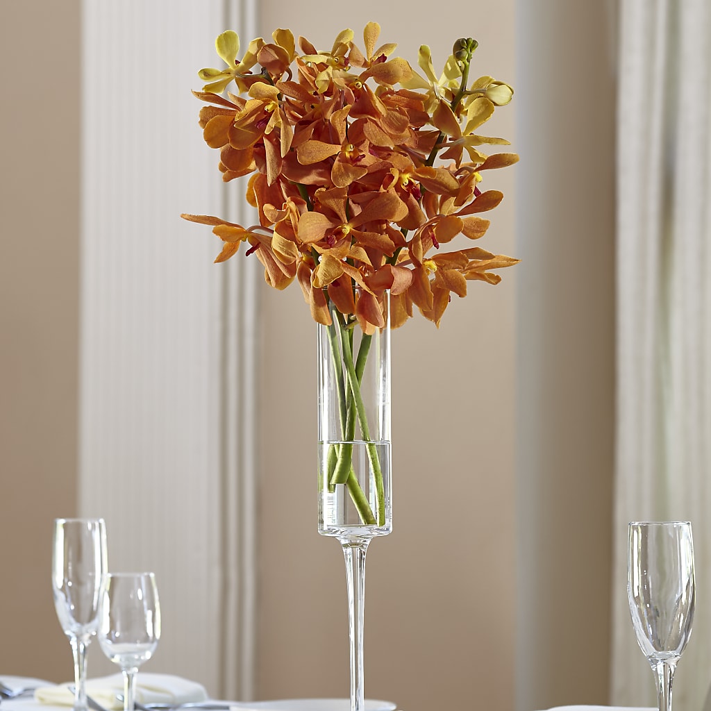 Orange Mokara Bouquet – Longview Flower Shop, Longview TX