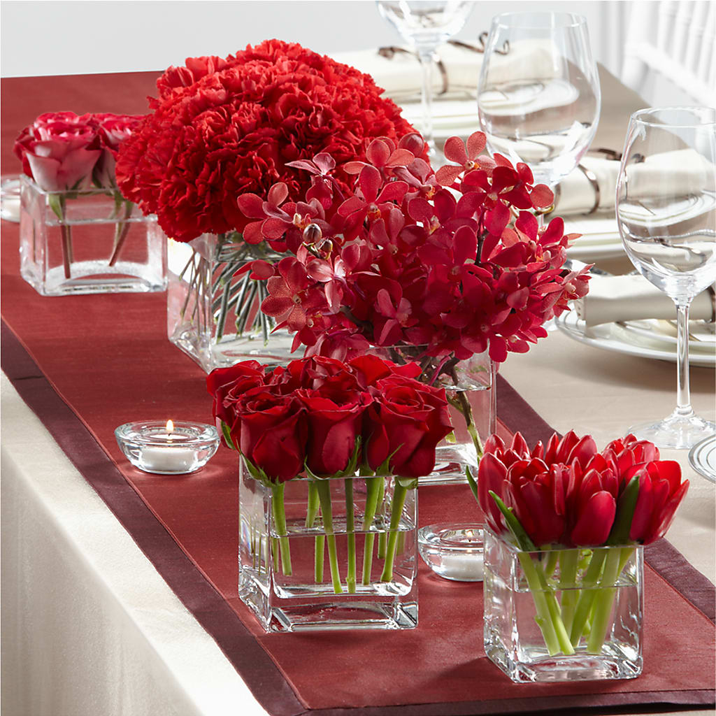 Modern Grace Centerpiece – Longview Flower Shop, Longview TX