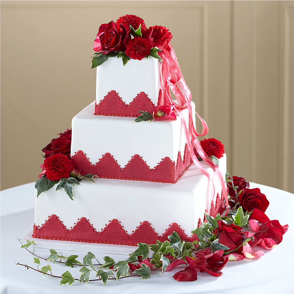 Forever Happiness Cake Decor – Longview Flower Shop, Longview TX