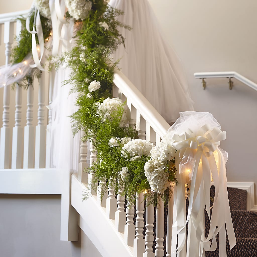 Champagne Dreams Garland – Longview Flower Shop, Longview TX